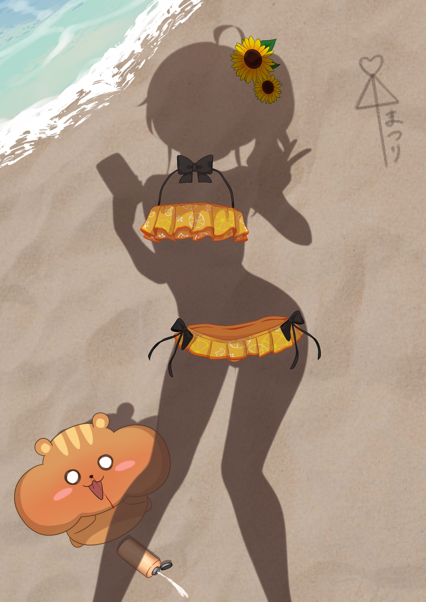 This is a pixiv picture whose title is 夏色まつり.