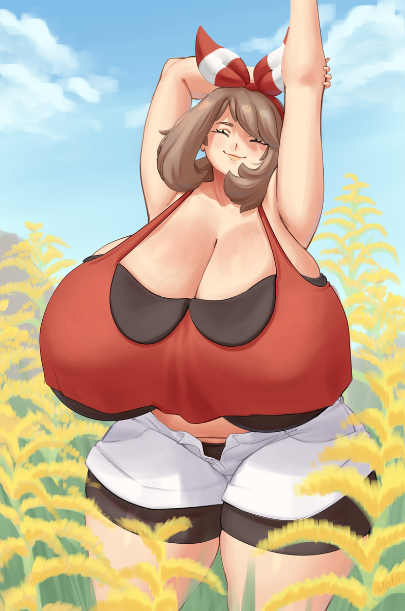 This is a pixiv picture whose title is More May.