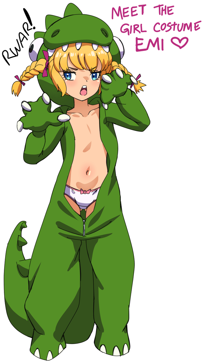 This is a pixiv picture whose title is Meet your new friend Emi! ☺️🤩.