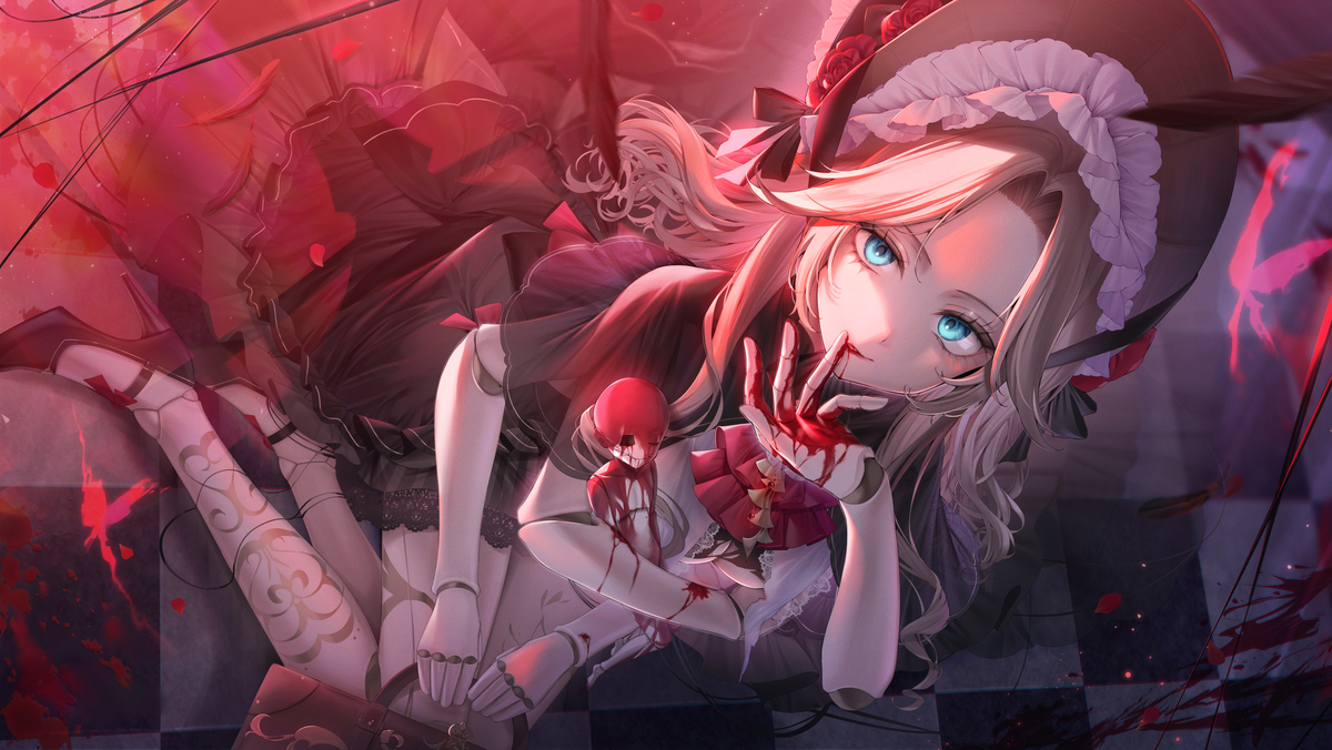 This is a pixiv picture whose title is silverandblood.