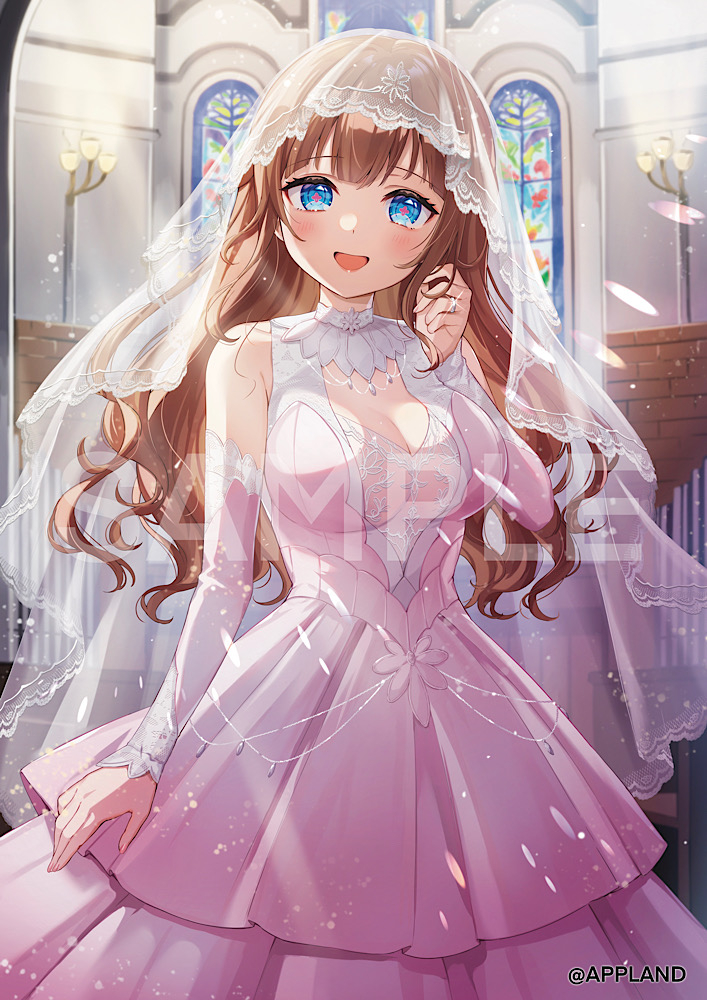 This is a pixiv picture whose title is ジューンブライド🩷.