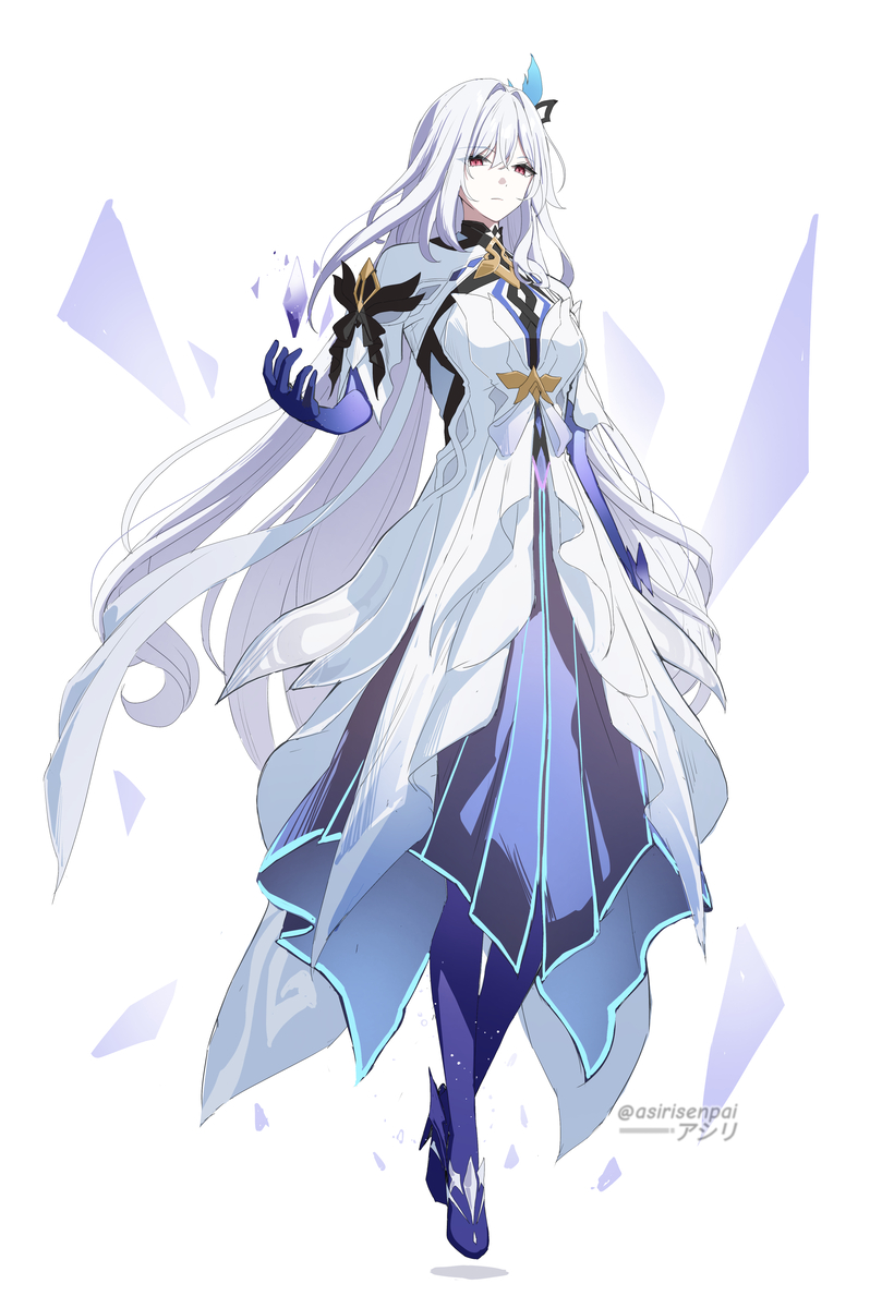 This is a pixiv picture whose title is Skirk.