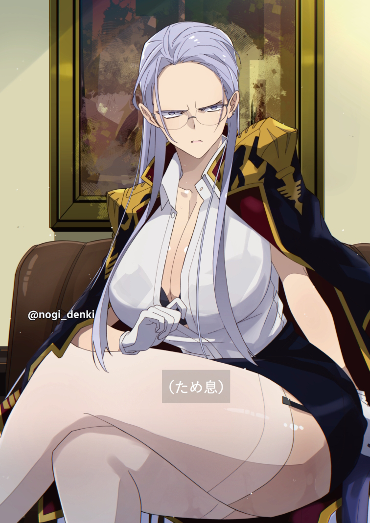 This is a pixiv picture whose title is 【TSギレン・ザビ】.