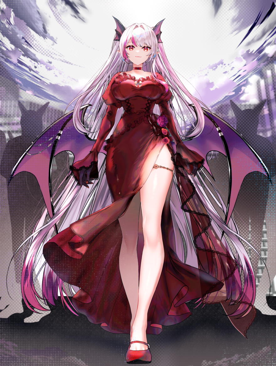 This is a pixiv picture whose title is commission💒🩷.