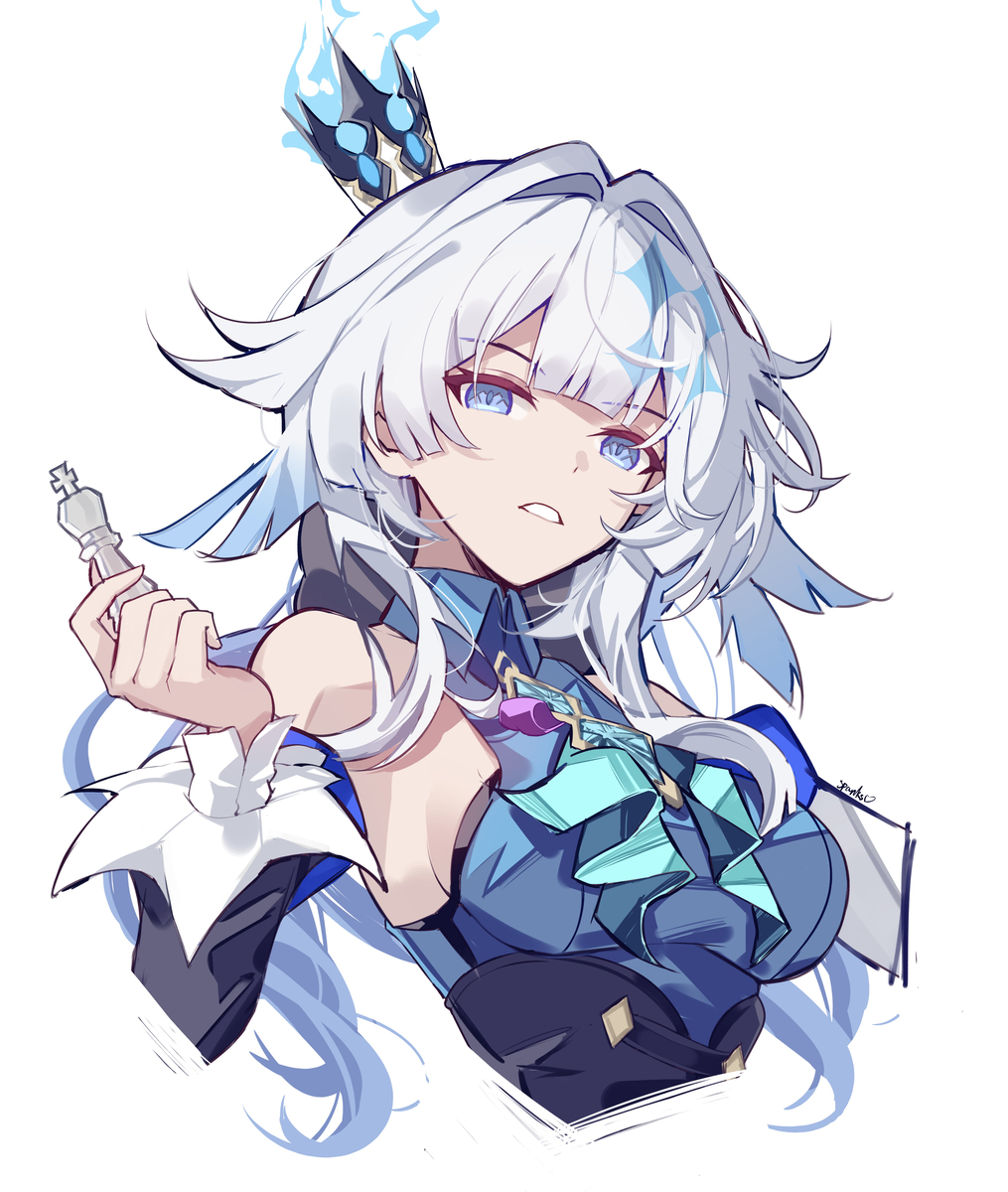 This is a pixiv picture whose title is KING.