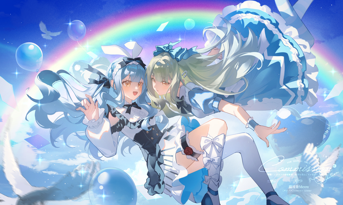 This is a pixiv picture whose title is wonderland.