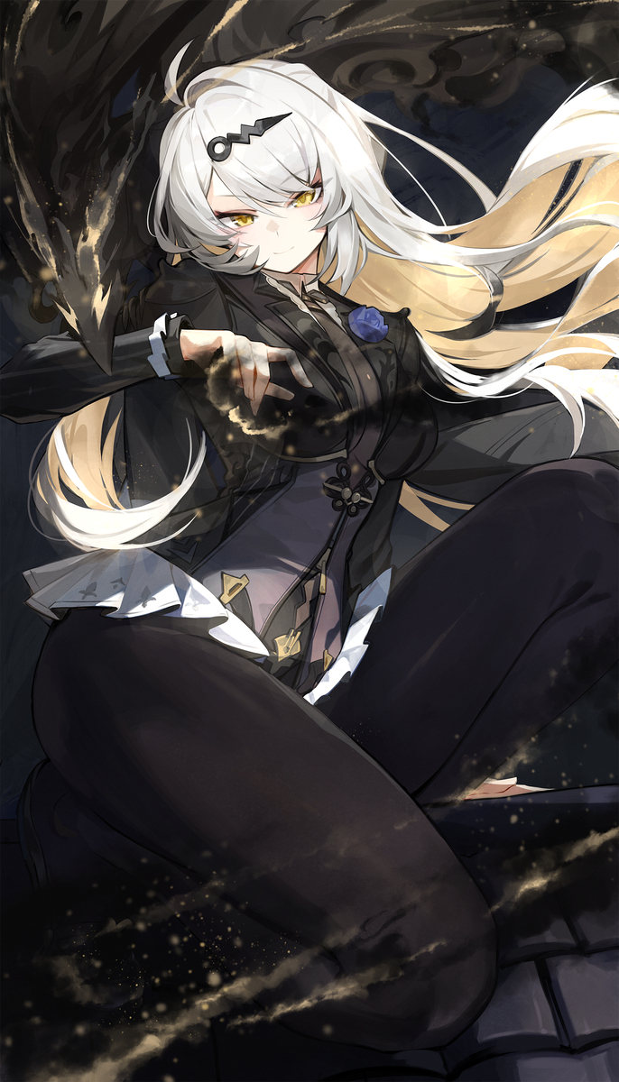 This is a pixiv picture whose title is 「ひとつ占ってやろうか？」.