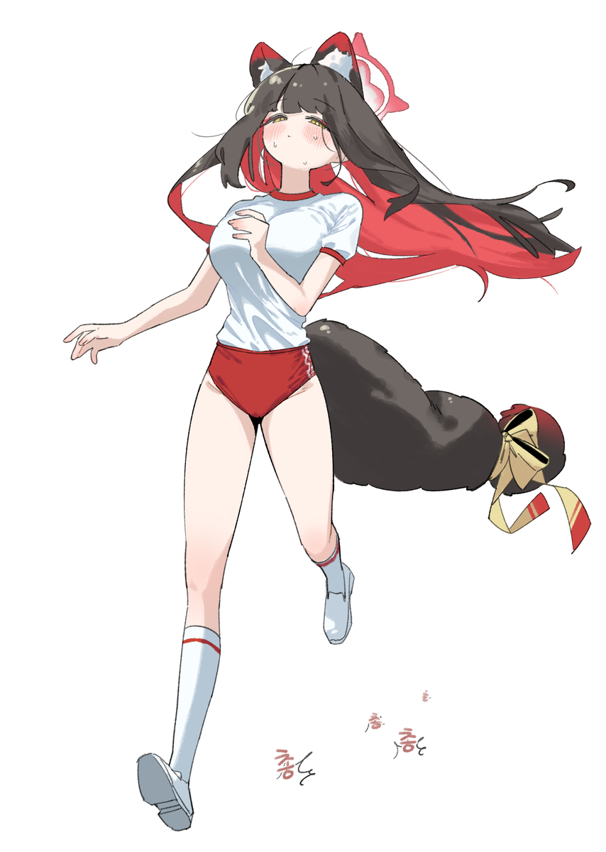 This is a pixiv picture whose title is 체육복.