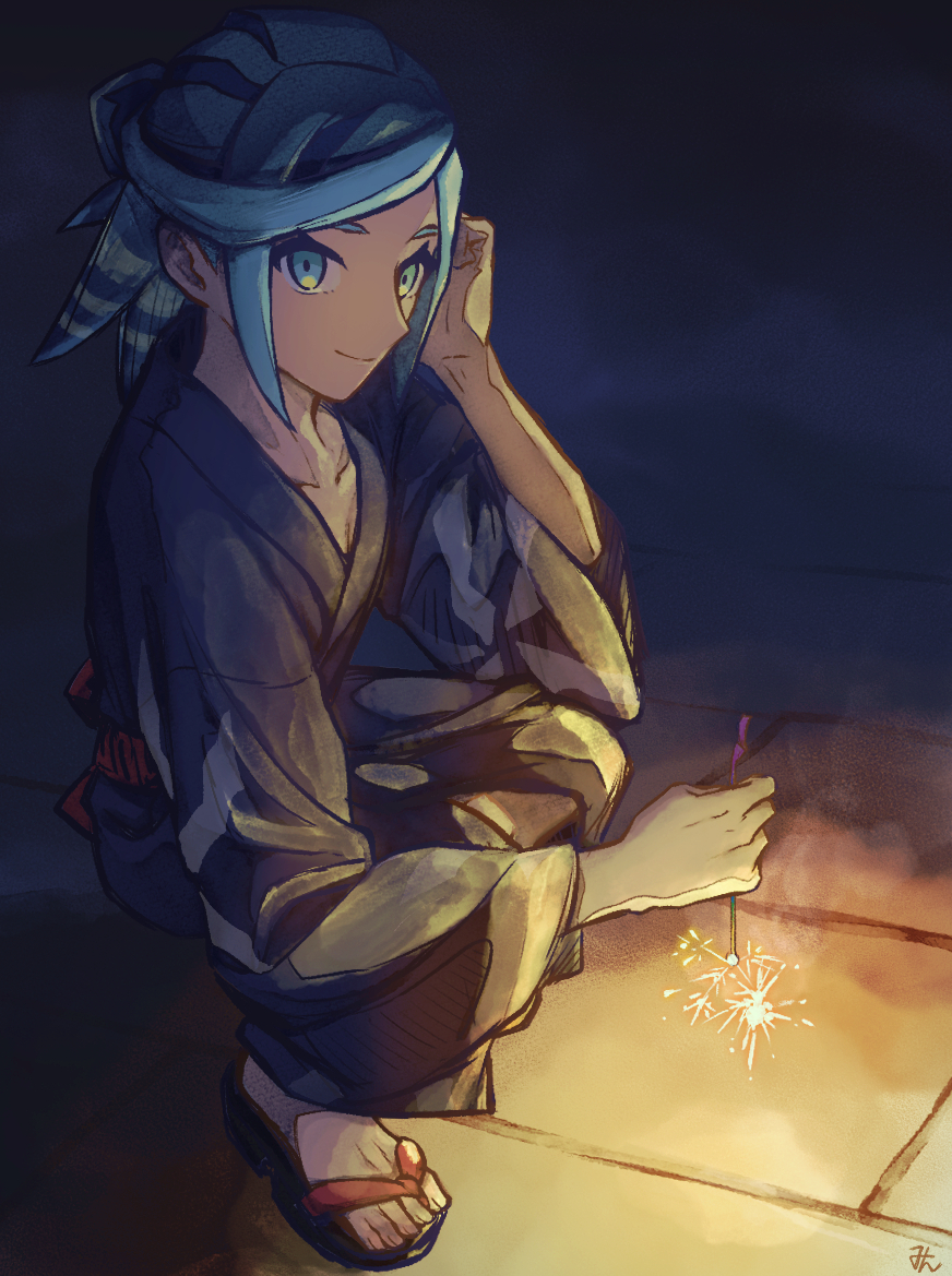 This is a pixiv picture whose title is どうしようかな.