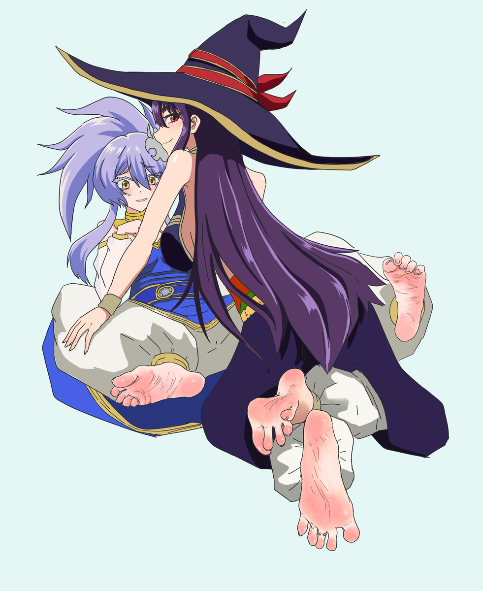 This is a pixiv picture whose title is 伊多拉&特尔缇娜.