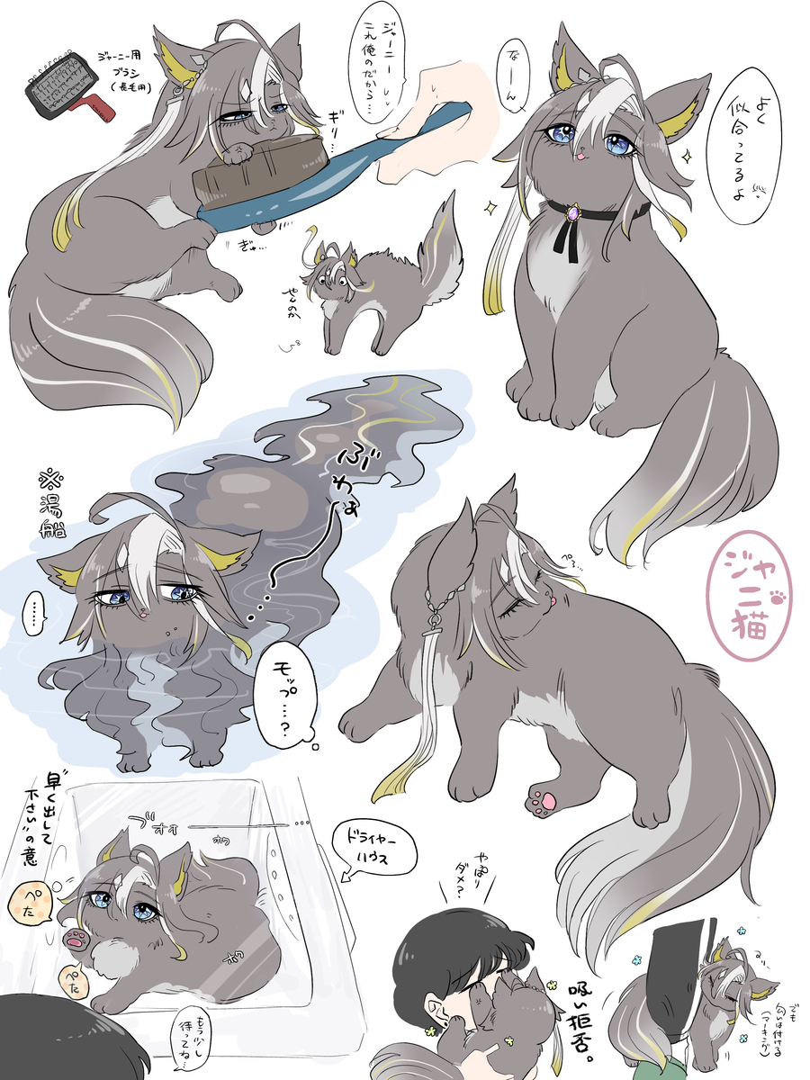 This is a pixiv picture whose title is ジャニ猫概念まとめ②.