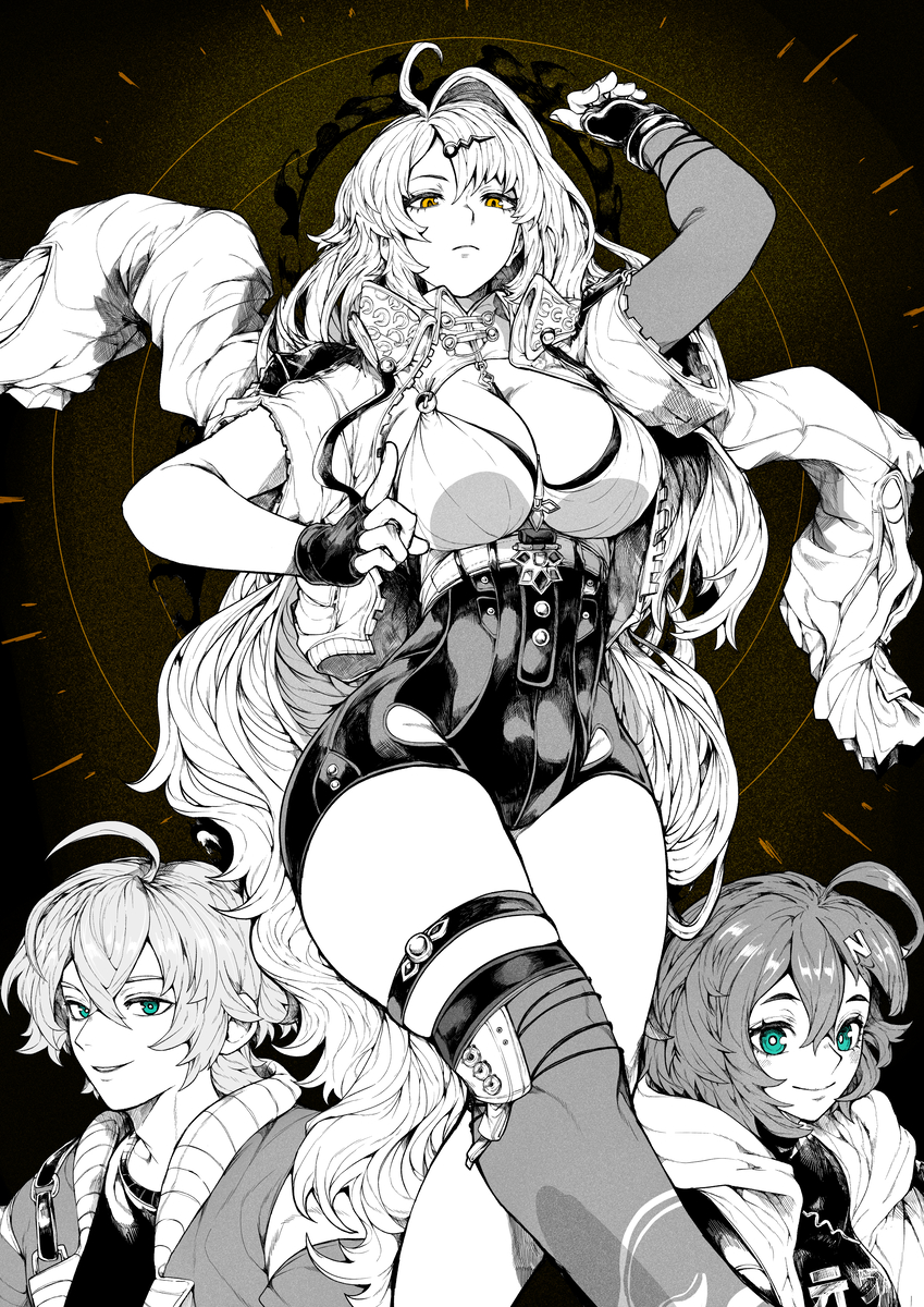 This is a pixiv picture whose title is 師匠！.