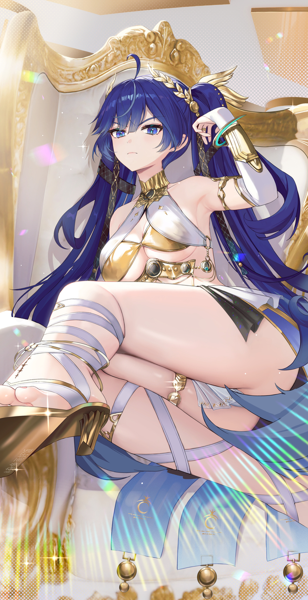This is a pixiv picture whose title is 尤诺.