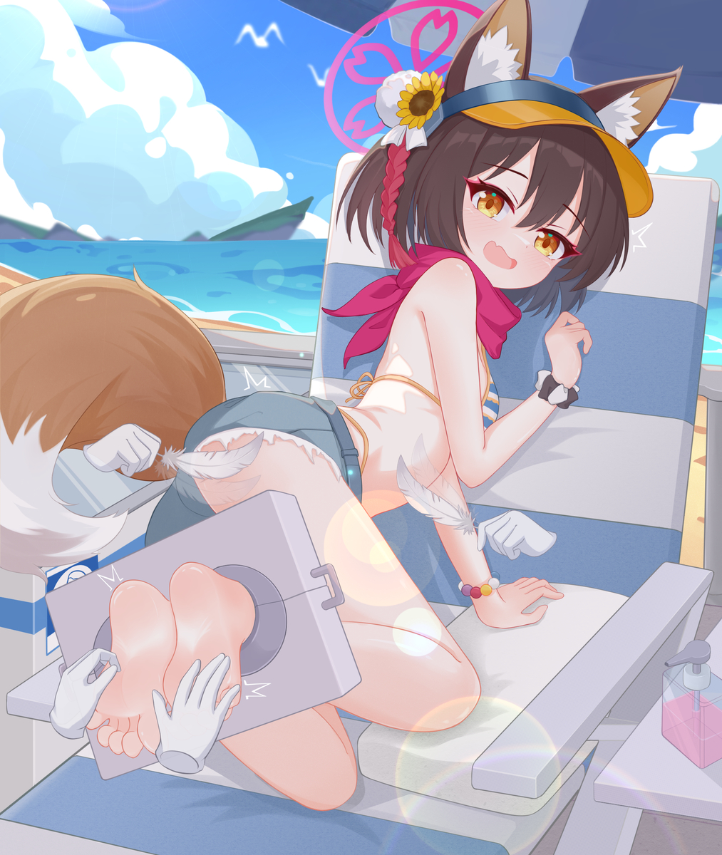 This is a pixiv picture whose title is 久田泉奈の假日试炼——.