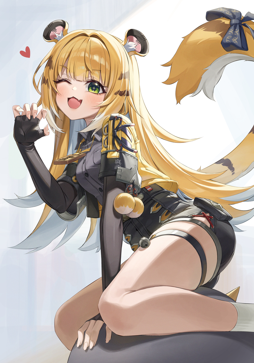 This is a pixiv picture whose title is 뽁.