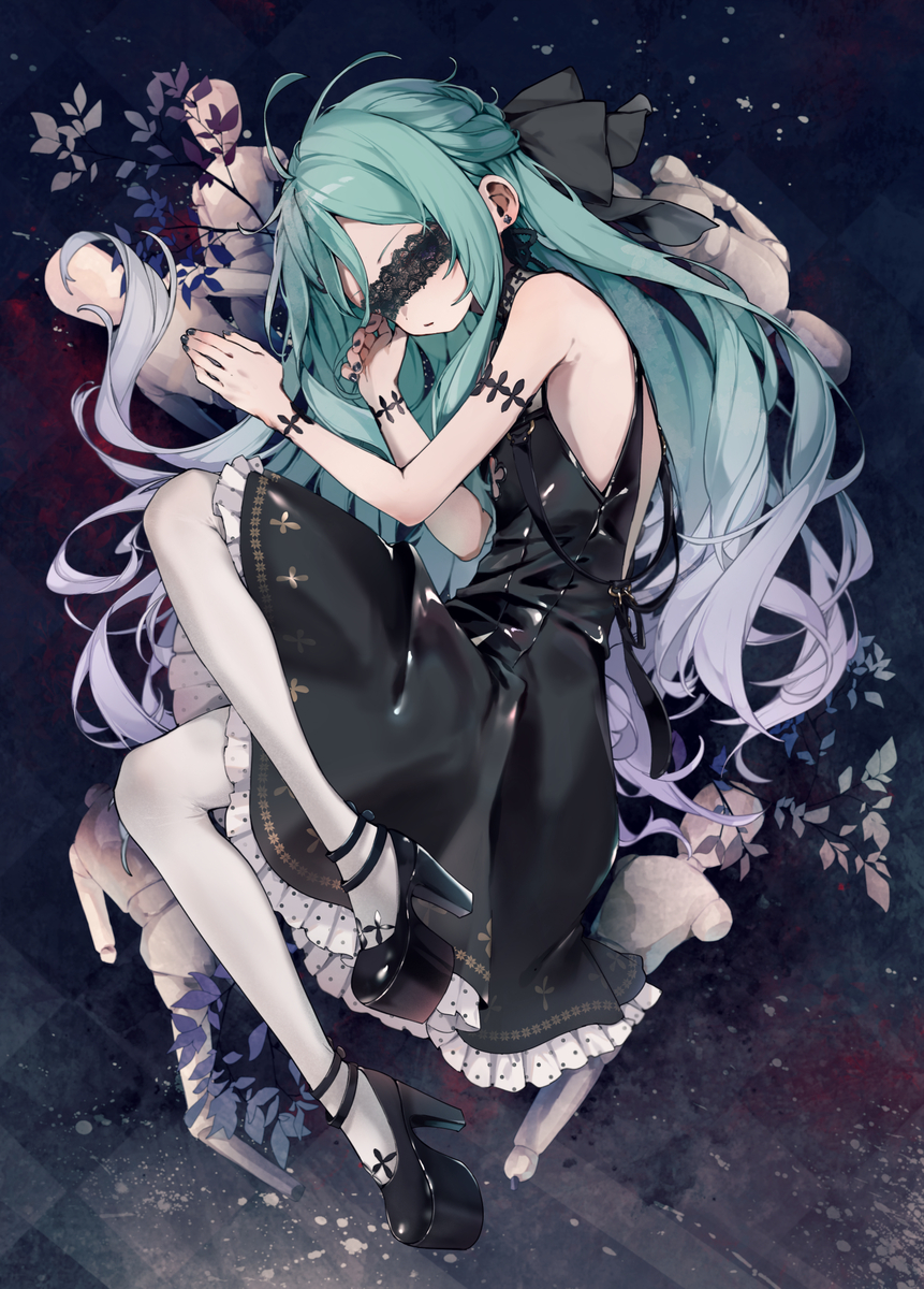 This is a pixiv picture whose title is カースドール.