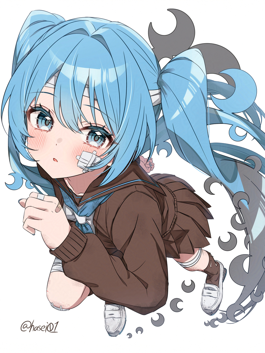 This is a pixiv picture whose title is 言葉に意味を奏でながら.