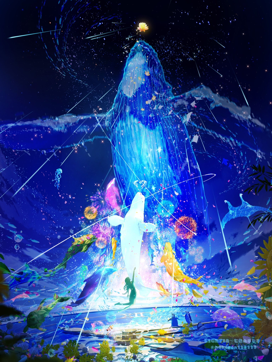 This is a pixiv picture whose title is 🎆【LIGHTIA～七色のキセキ～】🎆.