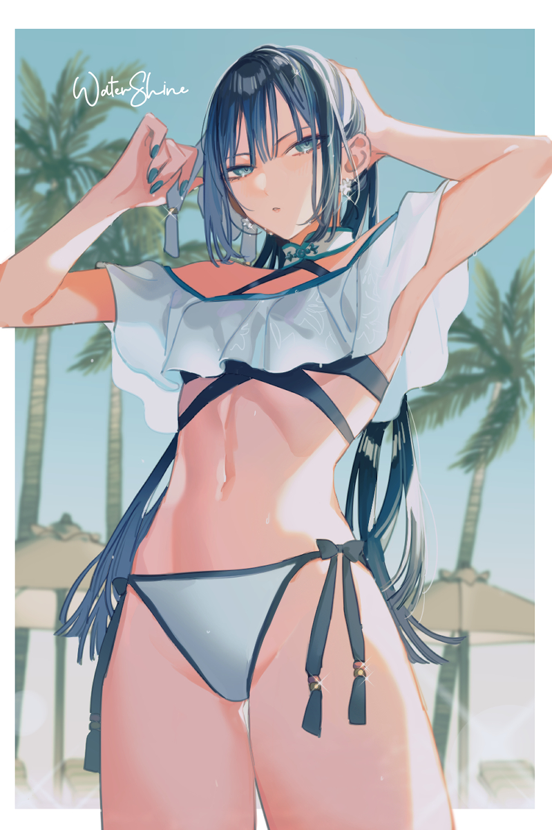 This is a pixiv picture whose title is ウォーター・シャイン.