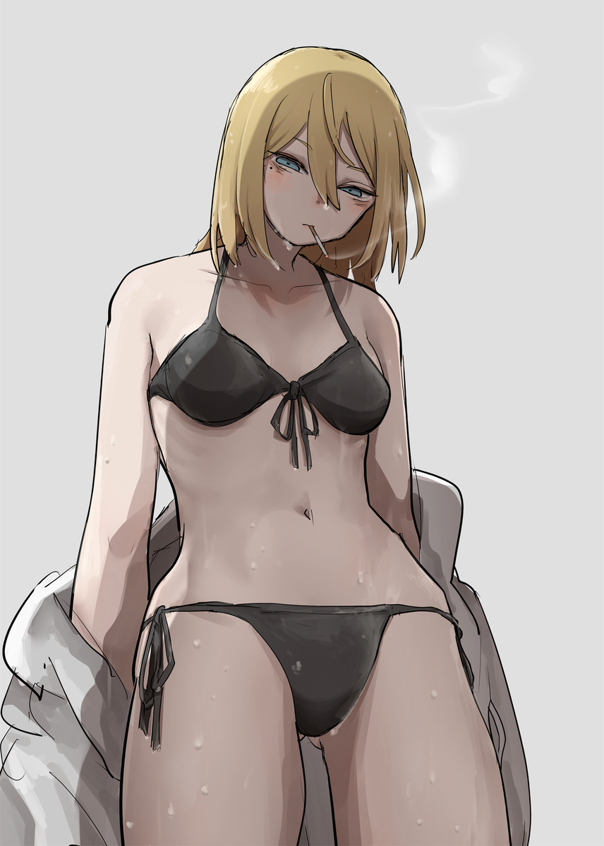 This is a pixiv picture whose title is 無題.