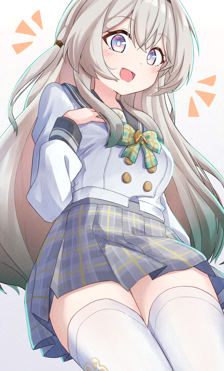 This is a pixiv picture whose title is 制服ホタル.