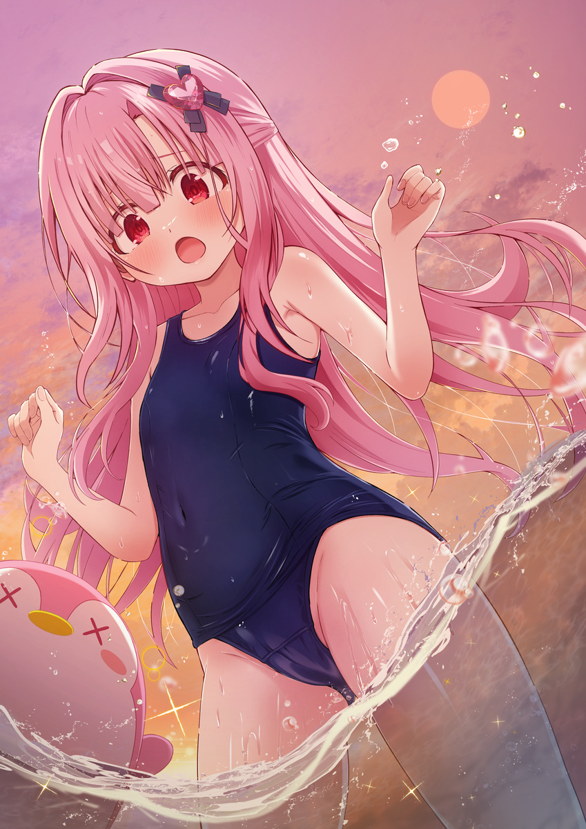 This is a pixiv picture whose title is 夏の始まり.