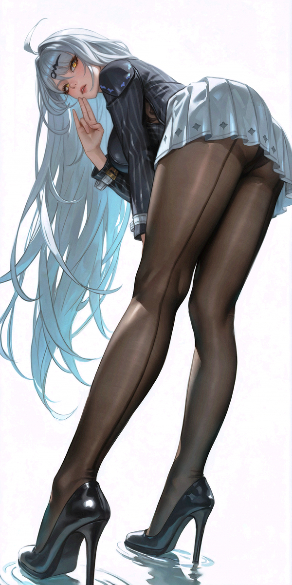 This is a pixiv picture whose title is 绝区零 仪玄.