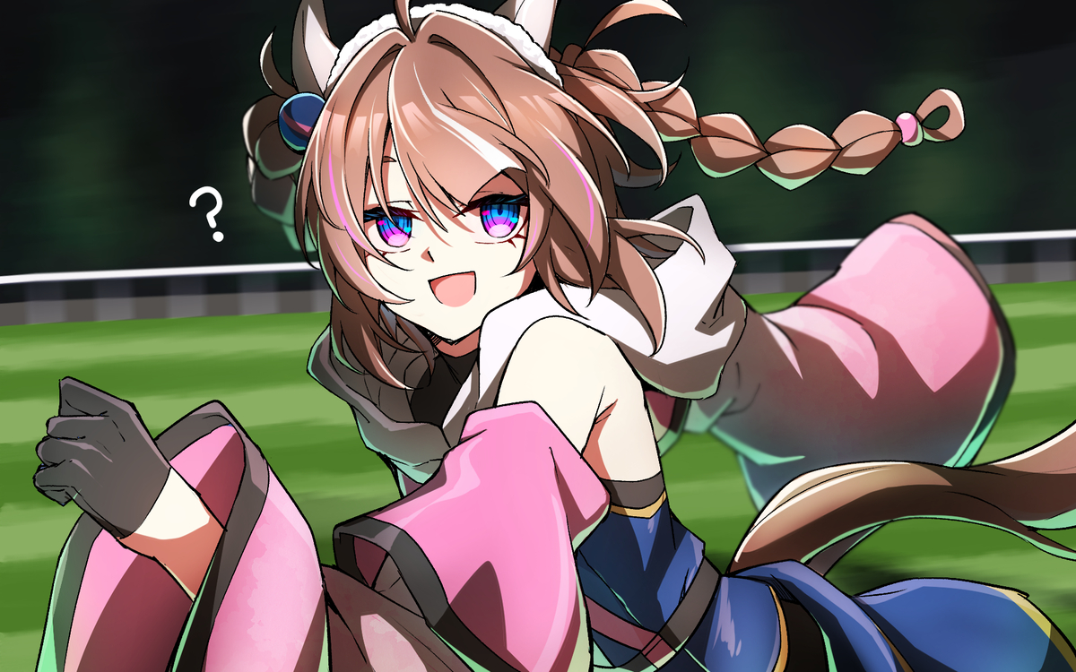 This is a pixiv picture whose title is メイショウタバル(ウマ娘).
