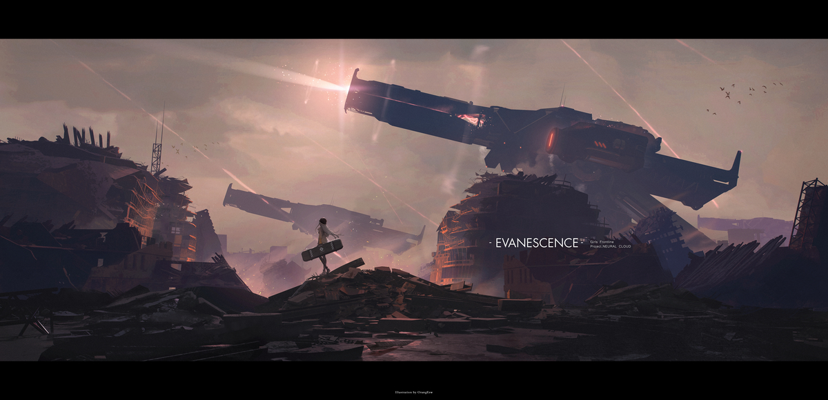 This is a pixiv picture whose title is -EVANESCENCE-.