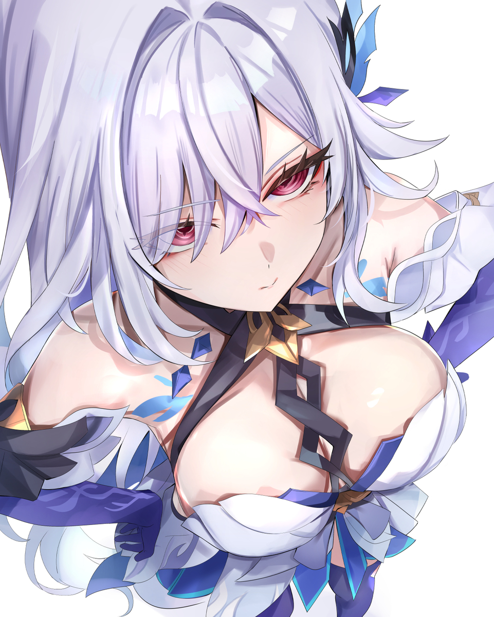 This is a pixiv picture whose title is 上から眺めるスカーク師匠えっちすぎる。。。.