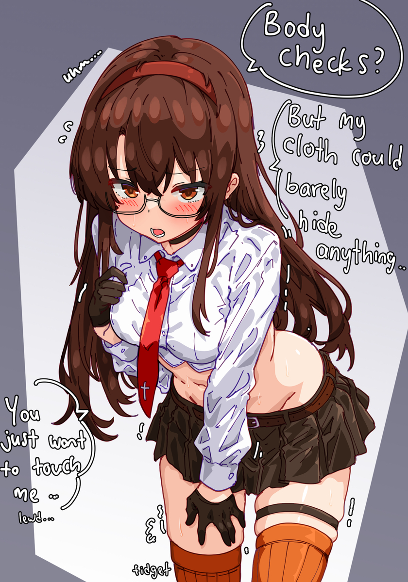 This is a pixiv picture whose title is fidget.