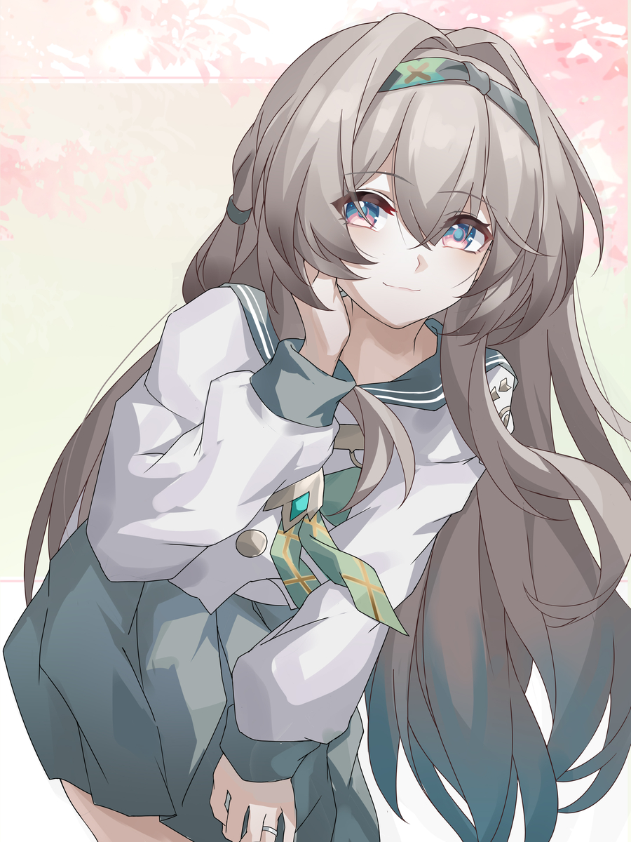 This is a pixiv picture whose title is 流萤春恋手信.