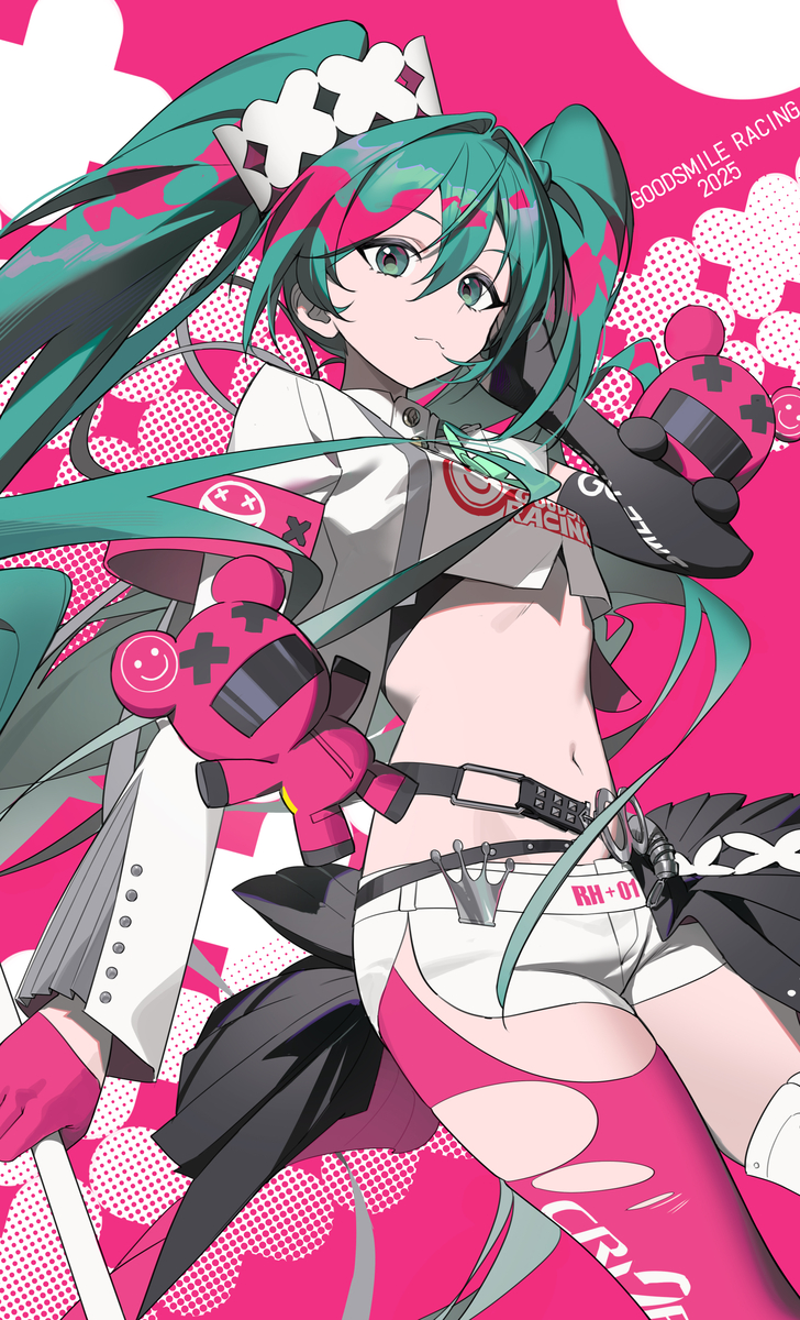 This is a pixiv picture whose title is 25赛车.