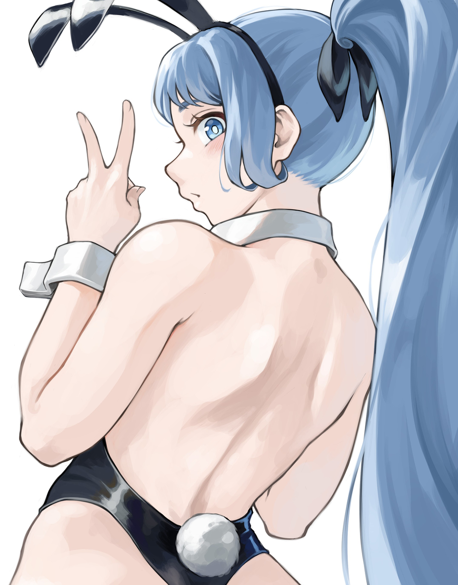 This is a pixiv picture whose title is バニー.