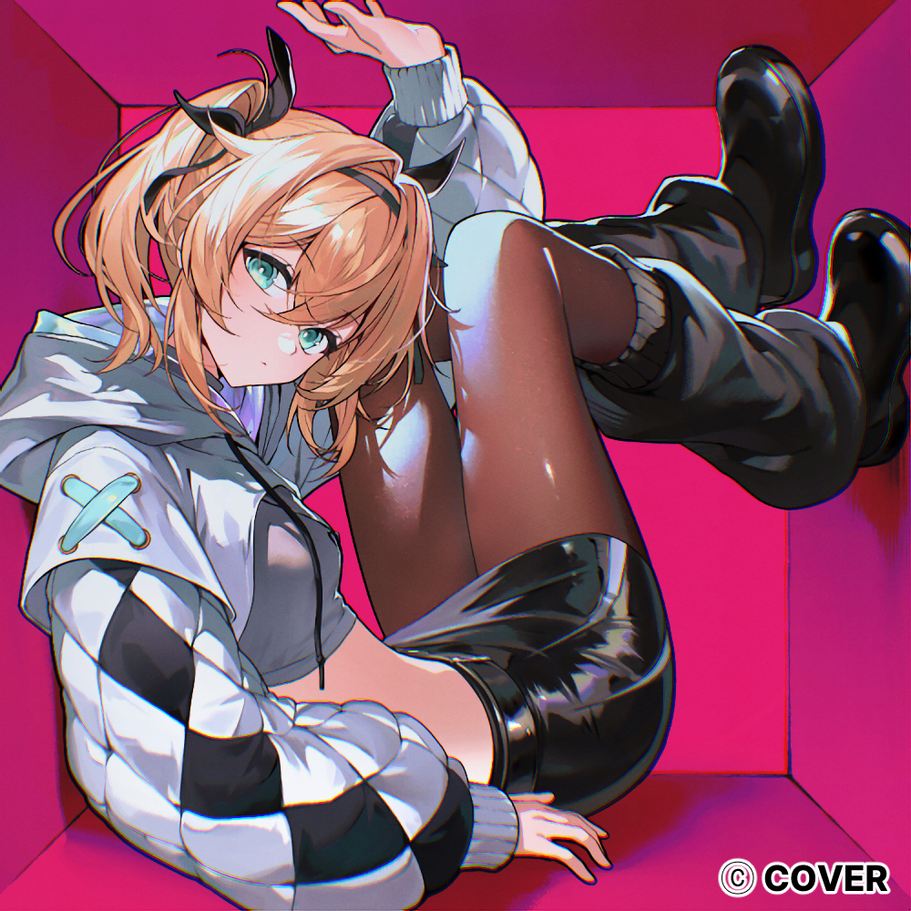 This is a pixiv picture whose title is 『ホントノワタシ』🍃.