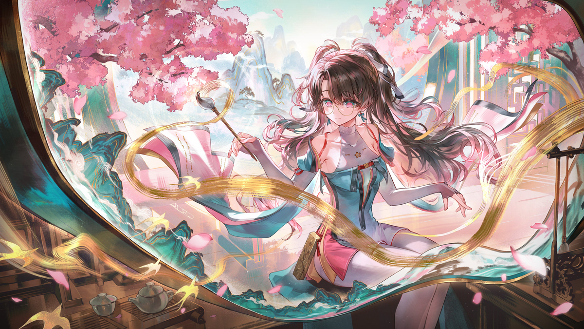 This is a pixiv picture whose title is 折枝✨.