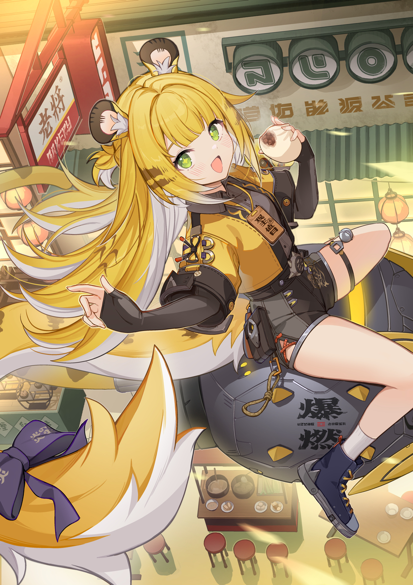 This is a pixiv picture whose title is 橘福福.