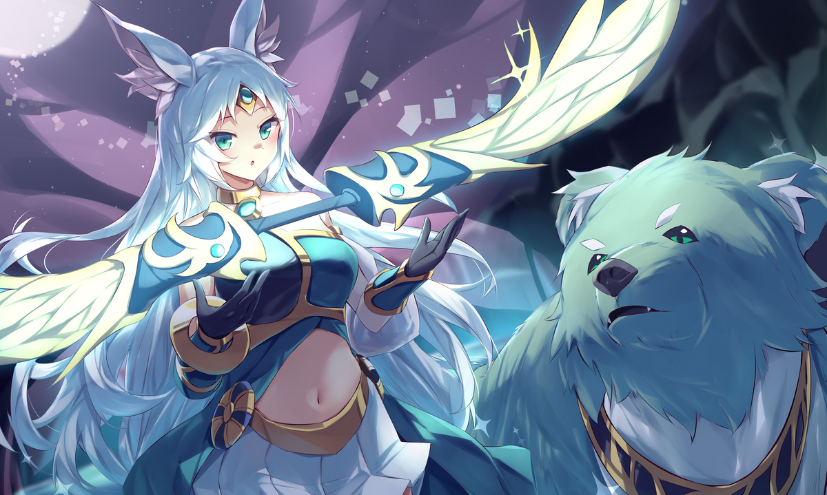 This is a pixiv picture whose title is アポロウーサとの邂逅.