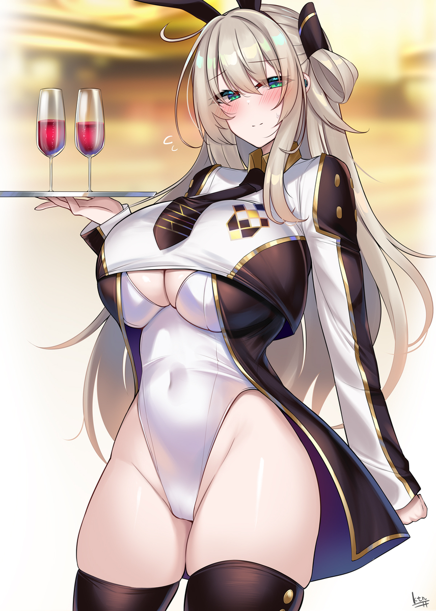 This is a pixiv picture whose title is 閃刀姫レイの潜入捜査.
