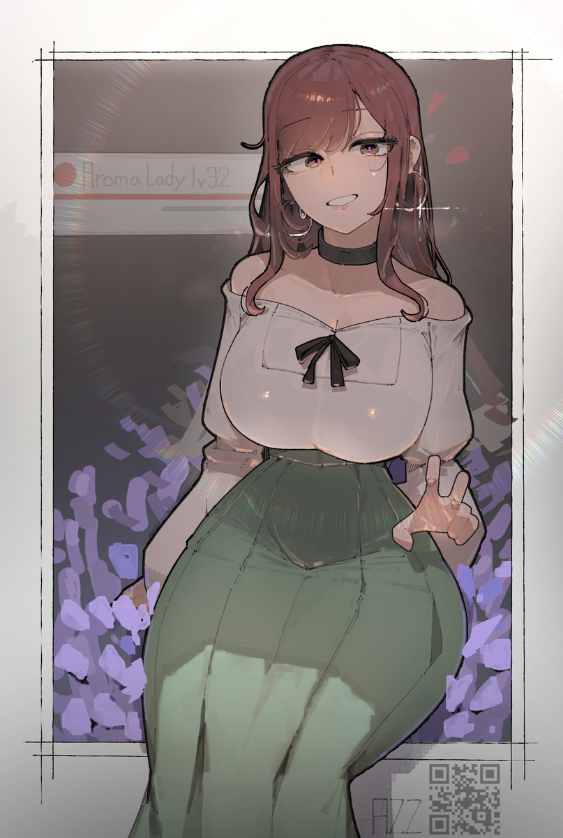 This is a pixiv picture whose title is Aroma Lady 2.