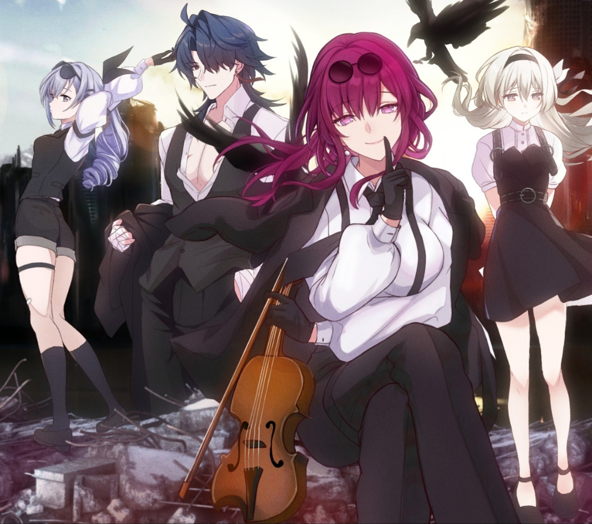 This is a pixiv picture whose title is 崩壊スターレイル 星核ハンター.