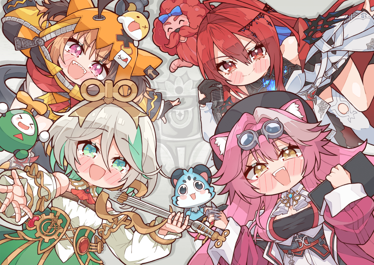 This is a pixiv picture whose title is Happy 1st Anniversary!.