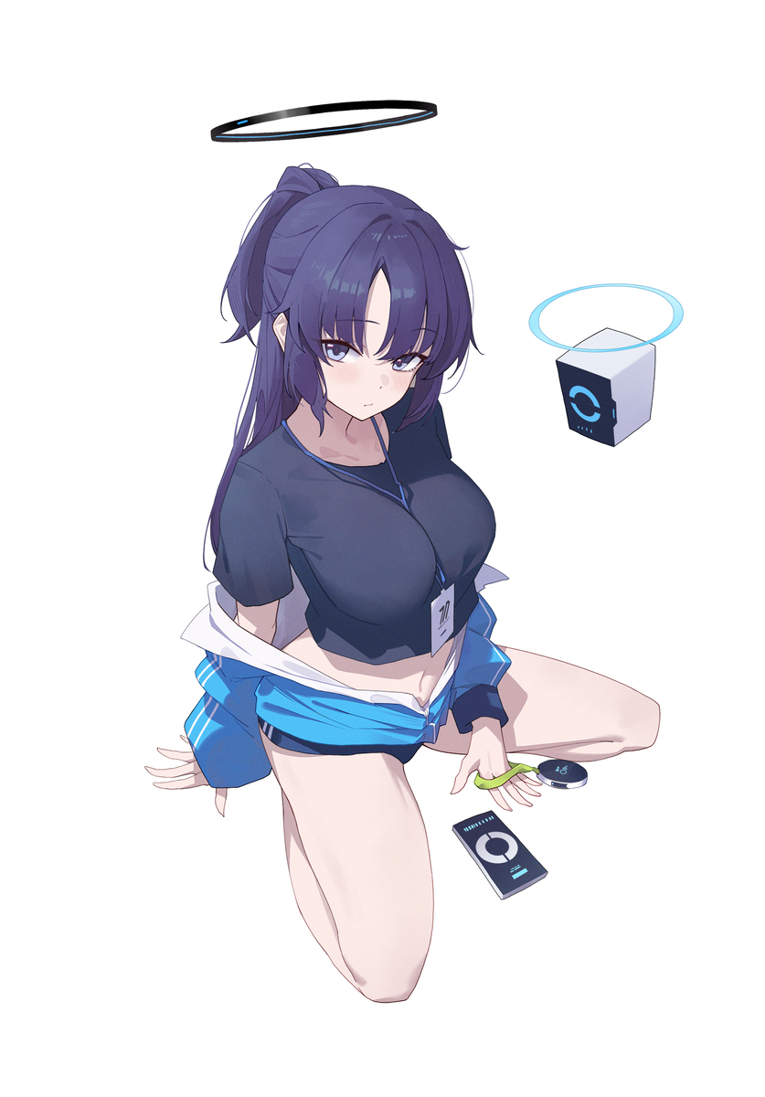 This is a pixiv picture whose title is 80日目 早濑ユウカ.
