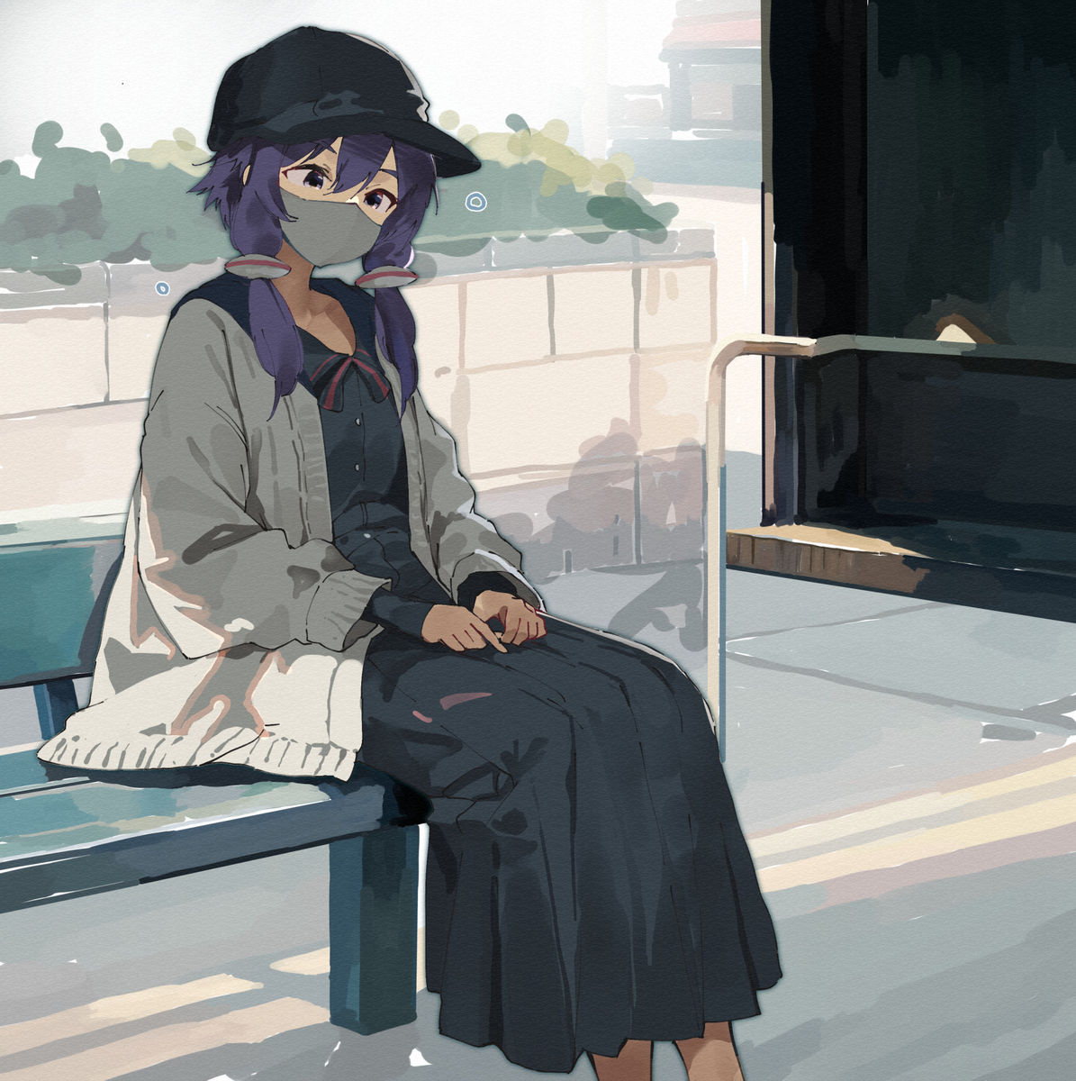 This is a pixiv picture whose title is オフのゆかりさん.