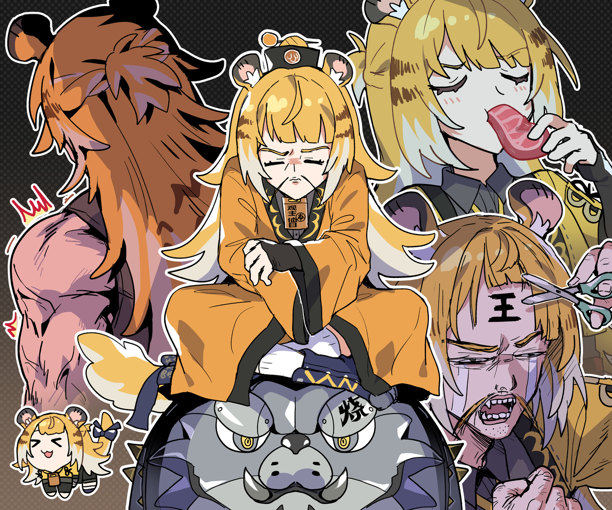 This is a pixiv picture whose title is 橘福福.