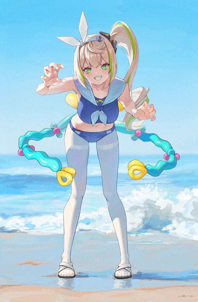 This is a pixiv picture whose title is 雪糕.