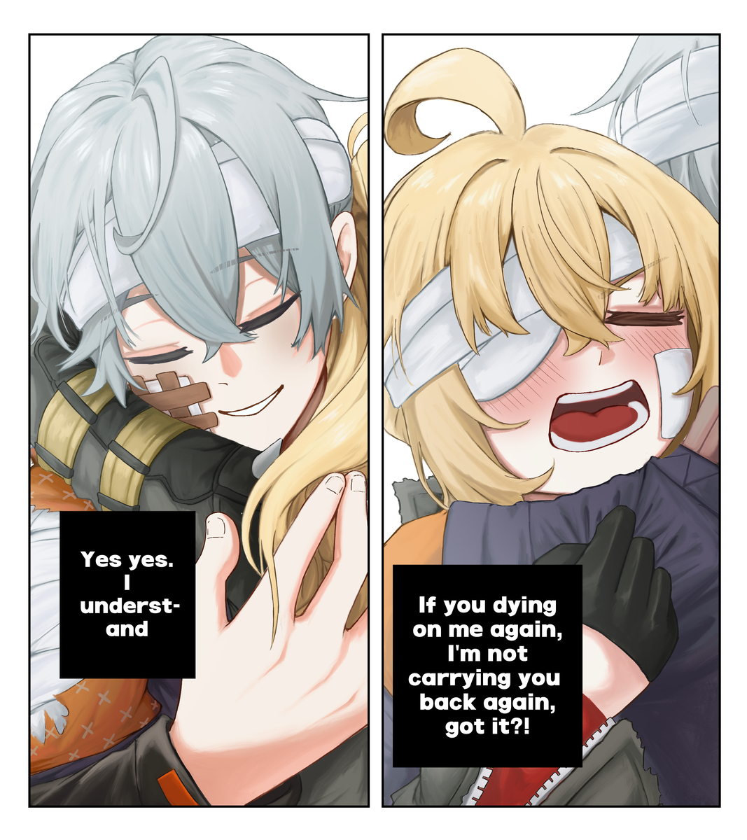 This is a pixiv picture whose title is After what if.