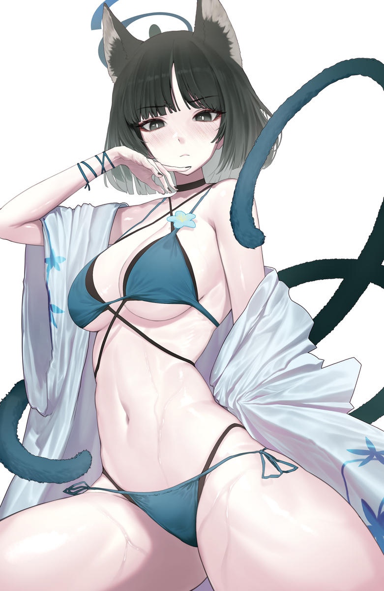 This is a pixiv picture whose title is Kikyou 👙.