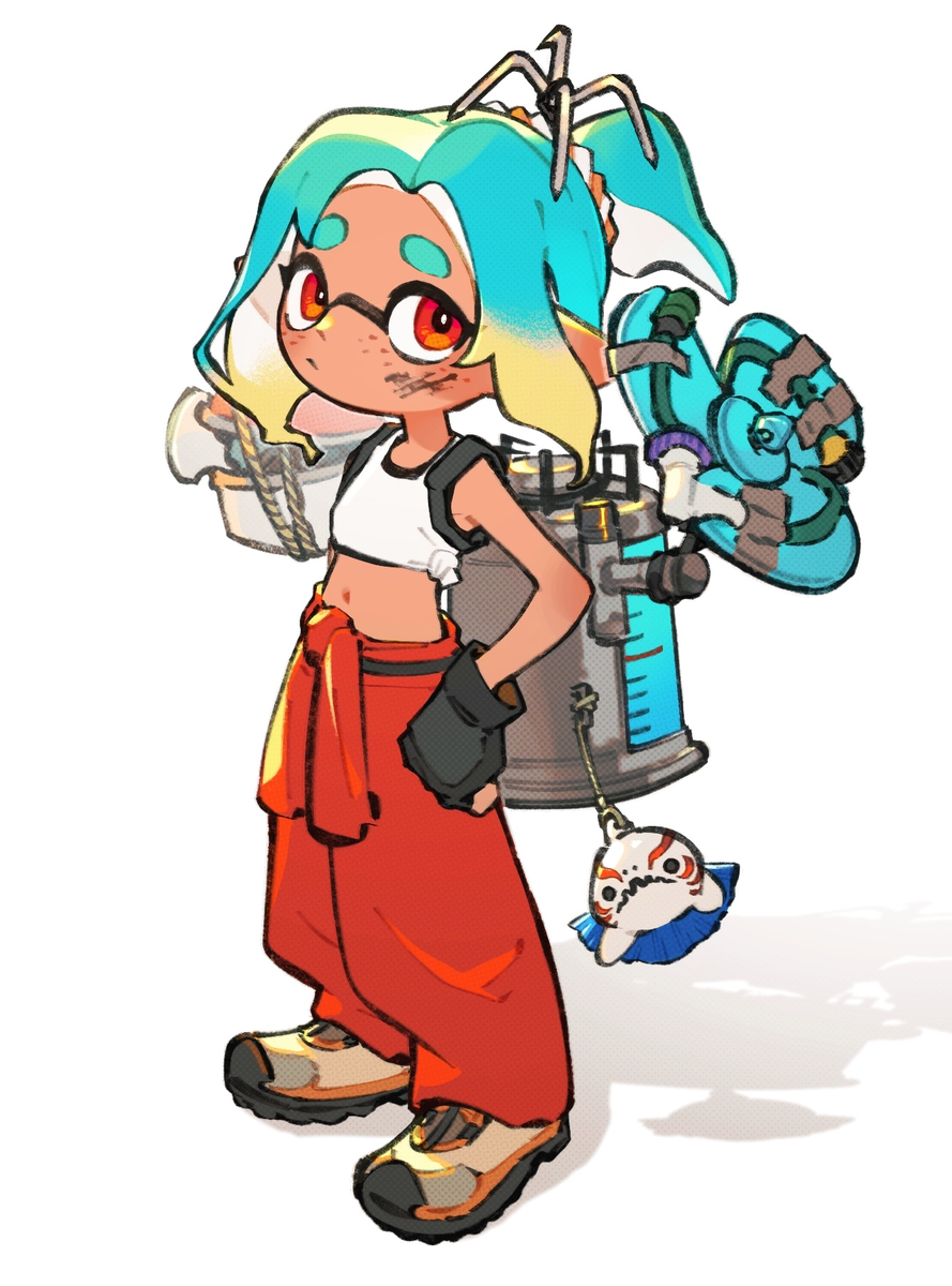 This is a pixiv picture whose title is メカニック🔧.