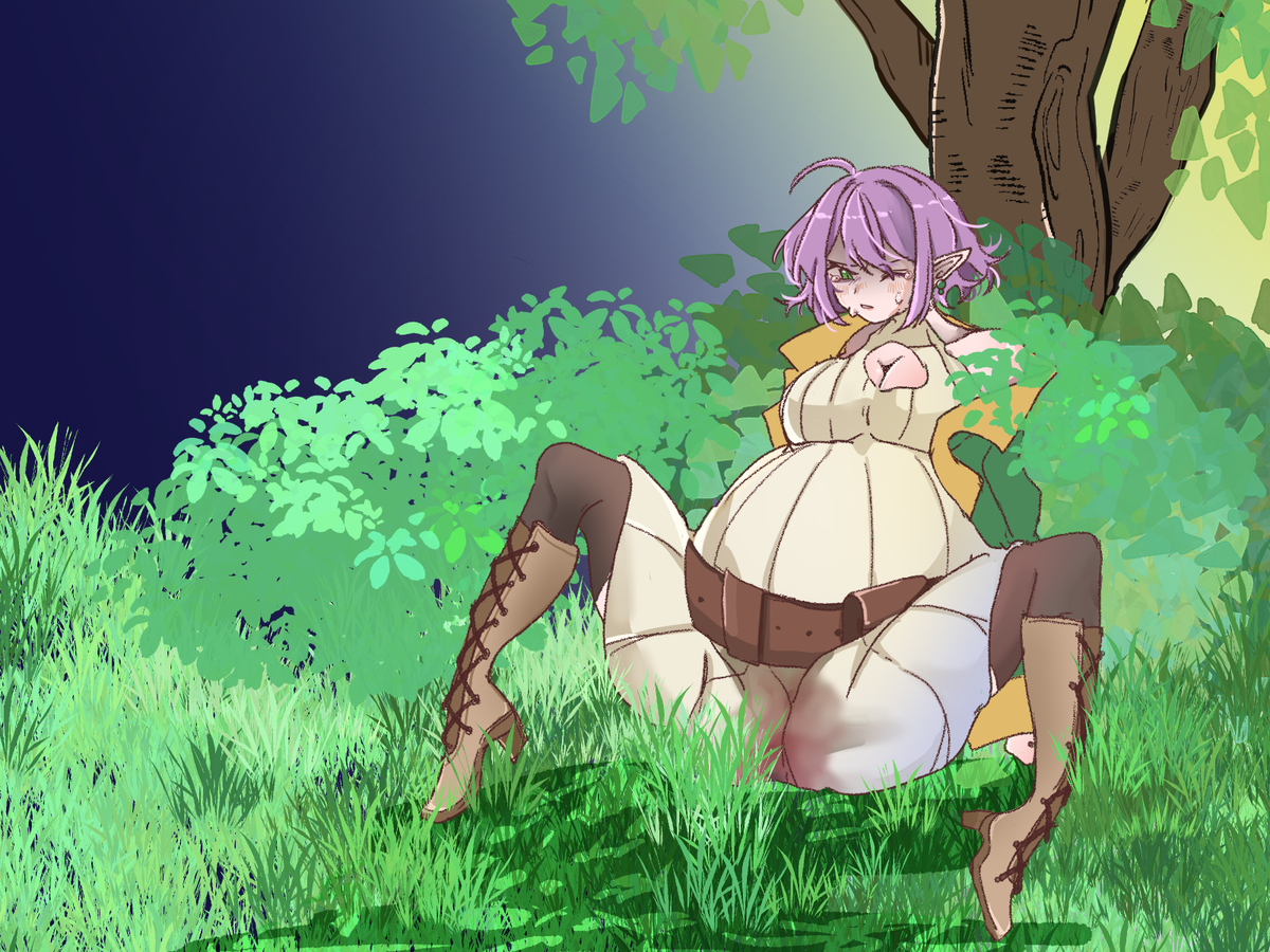 This is a pixiv picture whose title is 夜が更けてくるのは、良くない。.